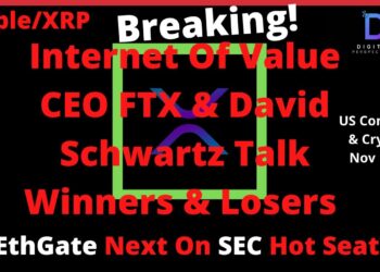 Ripple/XRP-Ethereum Next To Land In SEC HotSeat?,CEO FTX & D Schwartz Talk Winners & Losers  IoV