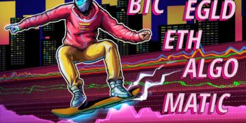 BTC, ETH, MATIC, ALGO, EGLD