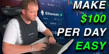 Simple Method To Make $100 A Day Trading Cryptocurrency As A Beginner | Binance Tutorial Guide