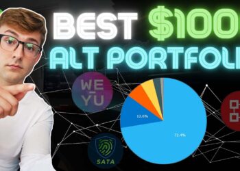 Best Crypto AltCoin Portfolio Using $1000 | Get Rich With Crypto