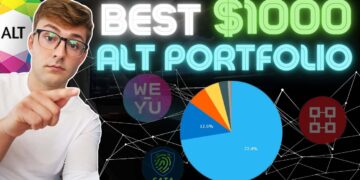 Best Crypto AltCoin Portfolio Using $1000 | Get Rich With Crypto