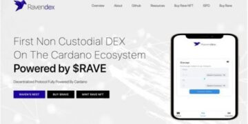 Cardano Based Decentralized Exchange Ravendex Readies For Staking & Launchpad Platform Release
