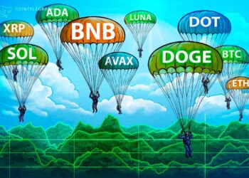 BTC, ETH, BNB, XRP, LUNA, ADA, SOL, AVAX, DOT, DOGE