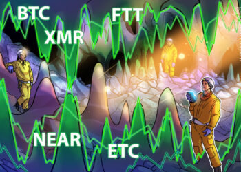 Top 5 cryptocurrencies to watch this week: BTC, NEAR, FTT, ETC, XMR
