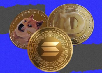 Dogecoin, Shiba Inu & Solana fall in price while EverGrow Coin surges 10%