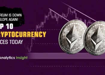 Ethereum is Down the Slope Again! Top 10 Cryptocurrency Prices Today