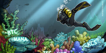 Top 5 cryptocurrencies to watch this week: BTC, MANA, MKR, ZEC, KCS