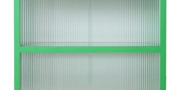 Enjoy the ripple effect with this ribbed glass cabinet and other must-haves for the home