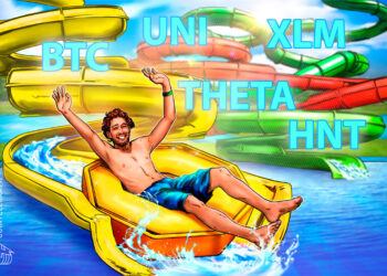 Top 5 cryptocurrencies to watch this week: BTC, UNI, XLM, THETA, HNT