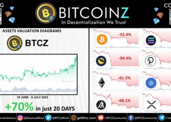 BITCOINZ Skyrockets Attracting Interest With Upcoming Binance Smart Chain Bridge amid a Cryptocurrency Bloodbath