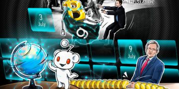 Bitcoin tourists exit the market, Peter Schiff’s bank closes down and Voyager to restructure: Hodler’s Digest, July 3-9