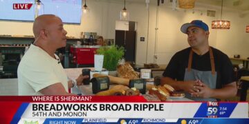 Where is Sherman? BreadWorks at Broad Ripple