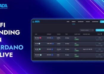 Aada Finance Is Live and Open for Lending and Borrowing on Cardano Mainnet