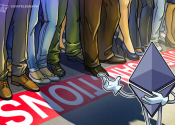 45% of ETH validators now complying with US sanctions — Labrys CEO