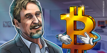 The late John McAfee tells the story of how he first found out about Bitcoin