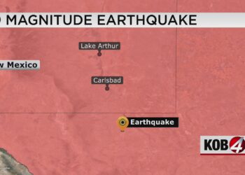 Ripples felt in New Mexico from several earthquakes
