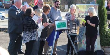 Pardue honored at bridge naming ceremony