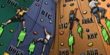 BTC, ETH, BNB, XRP, ADA, DOGE, MATIC, DOT, LTC, AVAX