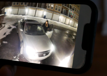 Broad Ripple porch pirate discovers poopy package