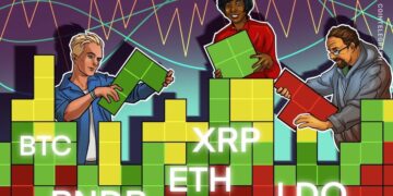 A sideways Bitcoin price could lead to breakouts in ETH, XRP, LDO and RNDR