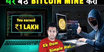 घर बैठे BITCOIN कैसे MINE करें | How is Bitcoin Mining Done At Home