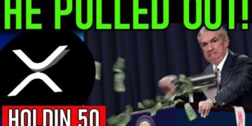 XRP CLINGS TO 50 as JP n DA FED PAUSE!!!