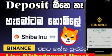 How to Earn Money Online Sinhala 2022 // Free shiba inu coin Earning // No Deposit @SL Tutorial