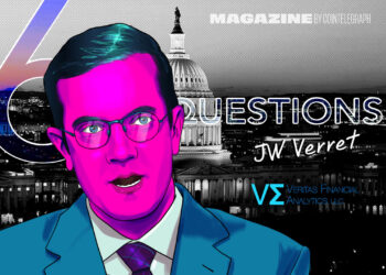 JW Verret is tracking the money — while advocating for crypto